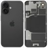 Schwarzes Rückfenster komplett vormontiert für iPhone 16e - Werkzeug kostenlos
