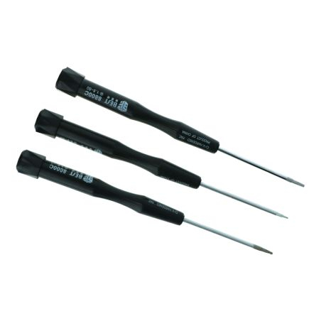 Set of 3 Pentalobe screwdrivers (0.8 mm / 1.2 mm / 1.5 mm) for MacBooks