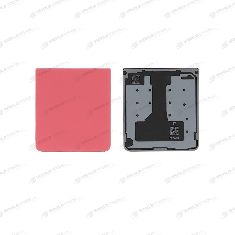 Back Glass Samsung Z Flip 7 Red – OFFICIAL (F766)