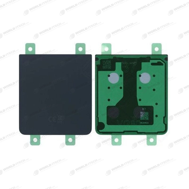 Back Glass Samsung Z Flip 7 Black OFFICIAL (F766)