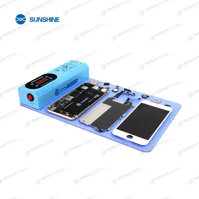 Small heating plate for smartphone repairs