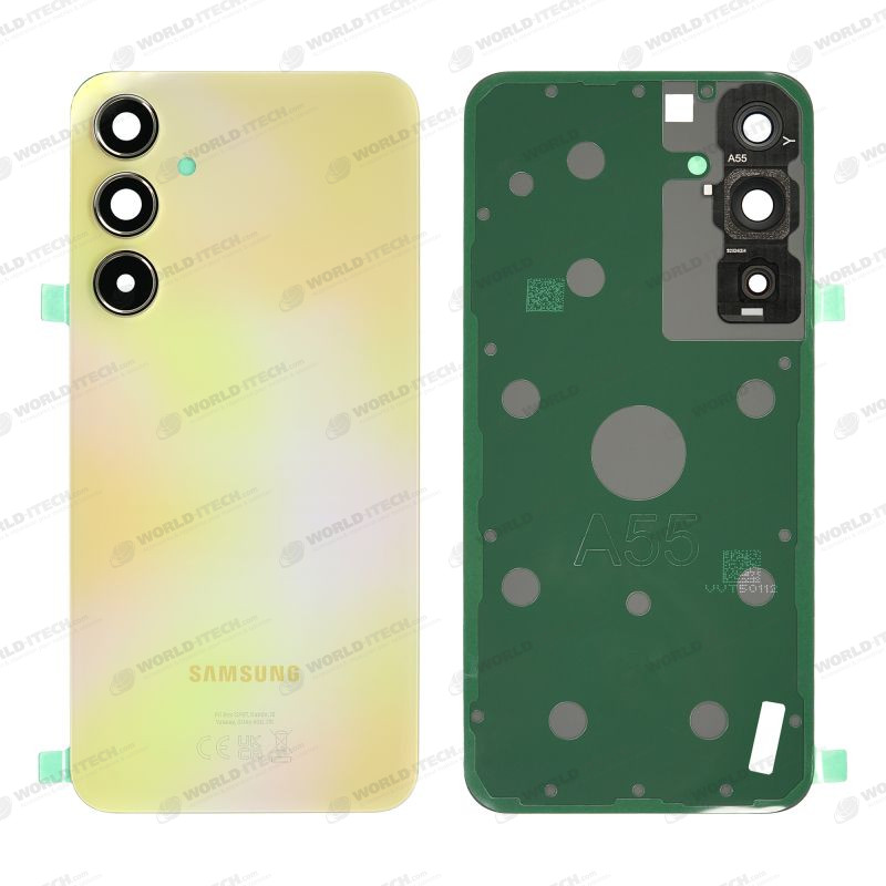 Rückglas Offizielles Samsung A55 5G SM-A556 in Limettengrün