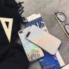 Coque silicone paillettes rondes et triangles iPhone 7 / 8