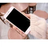 Coque amour fourrure et anneau pour doigt iPhone 7 Plus / 8 Plus