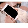 Coque amour fourrure et anneau pour doigt iPhone 6 Plus / 6S Plus