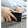 Coque transparente silicone bords renforcés iPhone X / XS