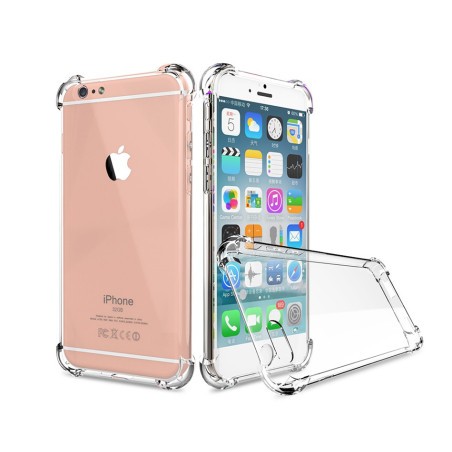 Coque transparente silicone bords renforcés iPhone 6 Plus / 6S Plus