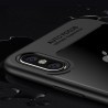 Coque silicone AUTO FOCUS arrière transparent iPhone X / XS