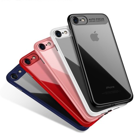 Coque silicone AUTO FOCUS arrière transparent iPhone 6 Plus / 6S Plus