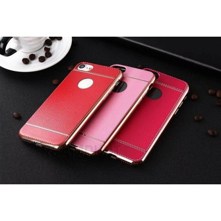 Coque Silicone Style Cuir iPhone 6 6S