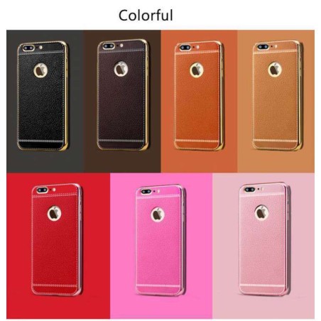 Coque Silicone Style Cuir iPhone 6 6S