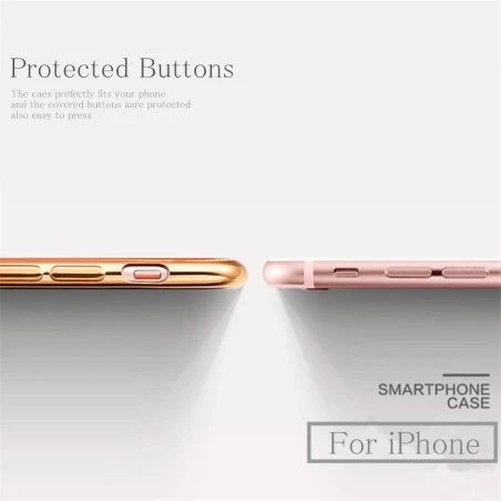 Coque Silicone Style Cuir iPhone 6 Plus / 6S Plus