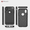 Coque Silicone Antichoc style Carbon iPhone 7 / 8