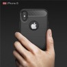 Coque Silicone Antichoc style Carbon iPhone 6 Plus / 6S Plus