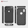 Coque Silicone Antichoc style Carbon iPhone 6 Plus / 6S Plus