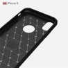 Coque Silicone Antichoc style Carbon iPhone 7 Plus / 8 Plus