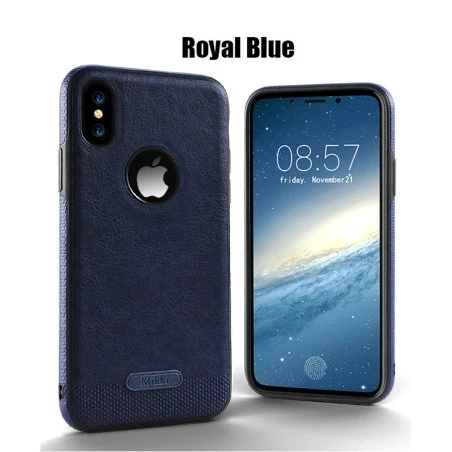 Coque Silicone Antichoc style Cuir iPhone 7 / 8