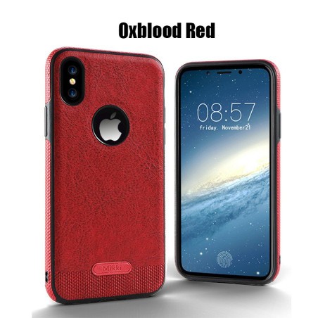 Coque Silicone Antichoc style Cuir iPhone 6 Plus / 6S Plus