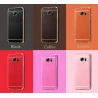 Coque Silicone Style Cuir Samsung Galaxy A7 2017