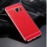 Coque Silicone Style Cuir Samsung Galaxy A7 2017