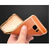 Coque Silicone Style Cuir Samsung Galaxy A7 2017