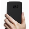 Coque protection fine en silicone souple noir Samsung S8
