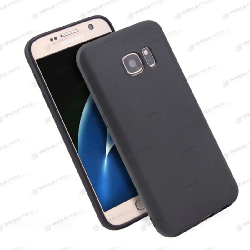 Coque protection fine en silicone souple noir Samsung Note 8