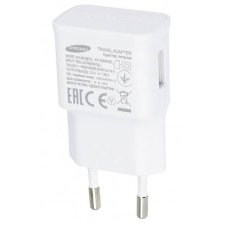 Chargeur adaptateur secteur 220V Blanc Origine Samsung