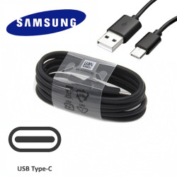 Achat Cable chargeur USB Type-C Noir Samsung 1.2m en ligne