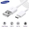 Cable chargeur USB Type-C Blanc Samsung 1.2m