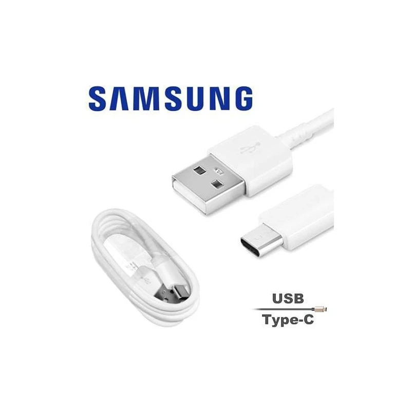 Cable chargeur USB Type-C Blanc Samsung 1.2m