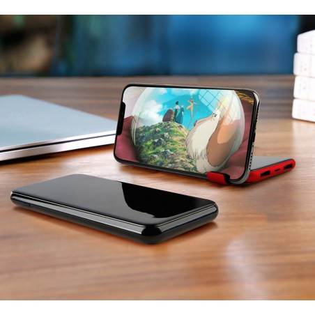 Batterie externe 8000mAh double USB avec chargeur sans fil