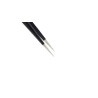Pince bucelles droite noire 14cm pour réparation smartphones