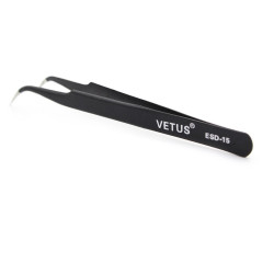 Achat Pince bucelles coudé précision réparation smartphone tablette VETUS ESD-15 en ligne