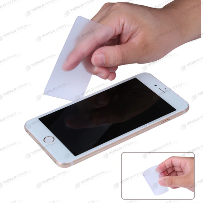 Carte fine souple pour décoller écran vitre arrière Smartphones / Tablettes samsung iphone huawei