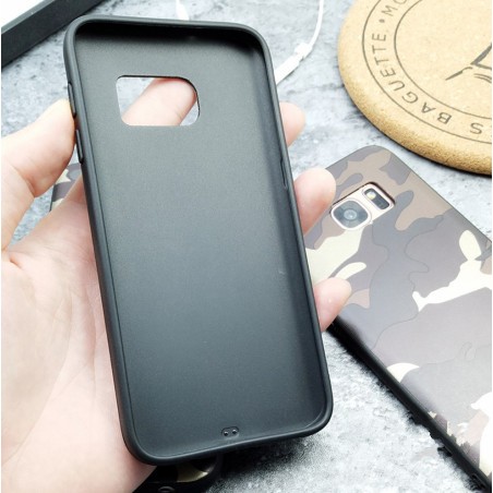 Coque Silicone Camo Militaire Samsung Galaxy S6