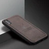 Coque Silicone Souple arrière doux tête de Cerf iPhone X / XS
