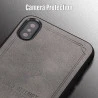 Coque Silicone Souple arrière doux tête de Cerf iPhone X / XS