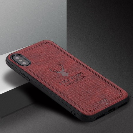 Coque Silicone Souple arrière doux tête de Cerf iPhone 7 Plus / 8 Plus
