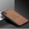 Coque Silicone Souple arrière doux tête de Cerf iPhone 6 Plus / 6S Plus