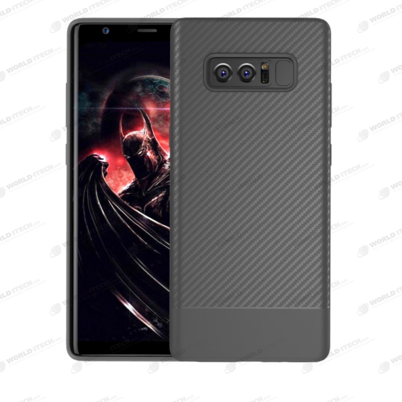Coque Silicone Style Carbon Samsung Galaxy S8