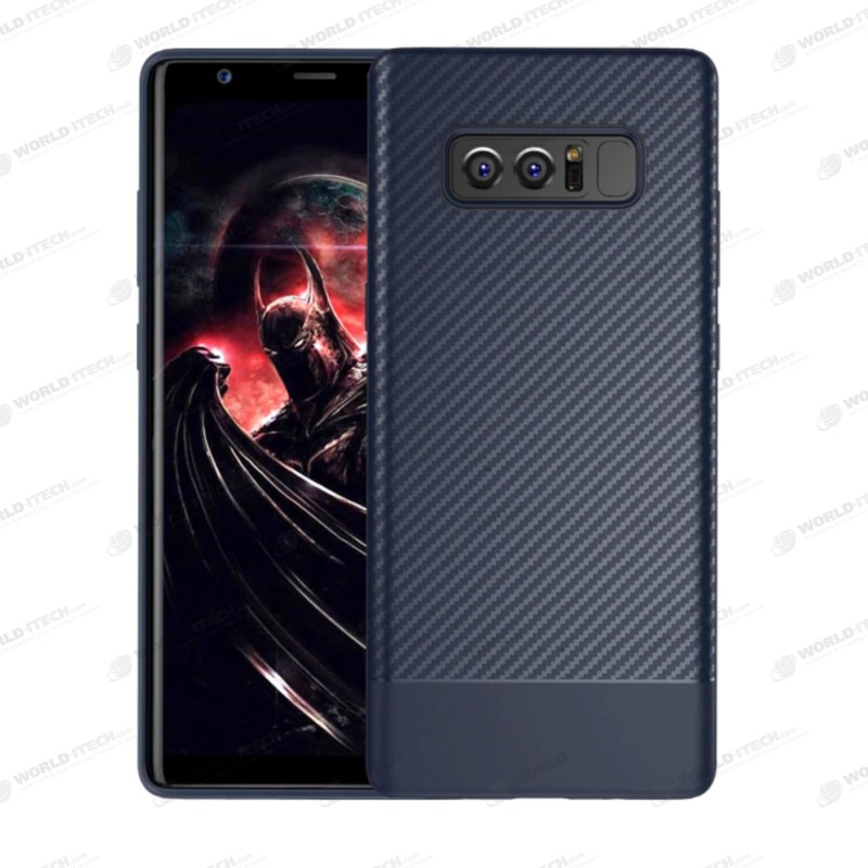 Coque Silicone Style Carbon Samsung Galaxy S8