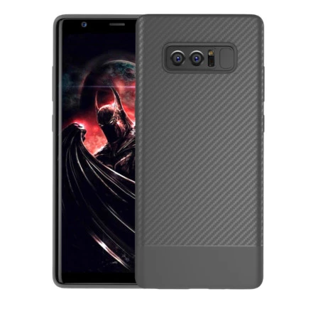 Coque Silicone Style Carbon Samsung Galaxy S9 Plus