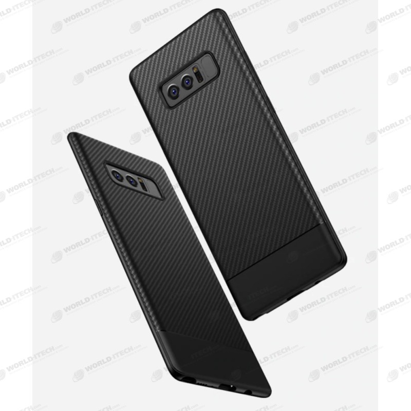 Coque Silicone Style Carbon Samsung Galaxy S9 Plus