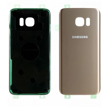 Vitre arrière or gold Samsung Galaxy S7 EDGE SM-G935F