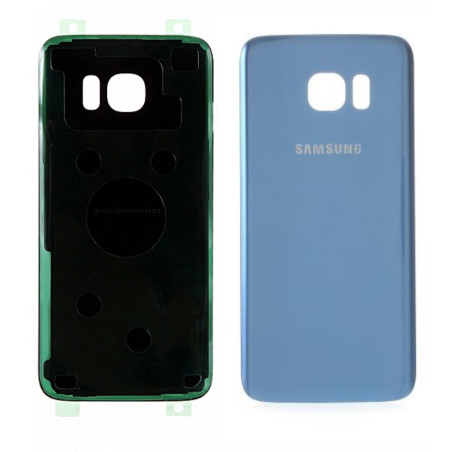 Vitre arrière bleu COMPATIBLE Samsung Galaxy S7 SM-G930F