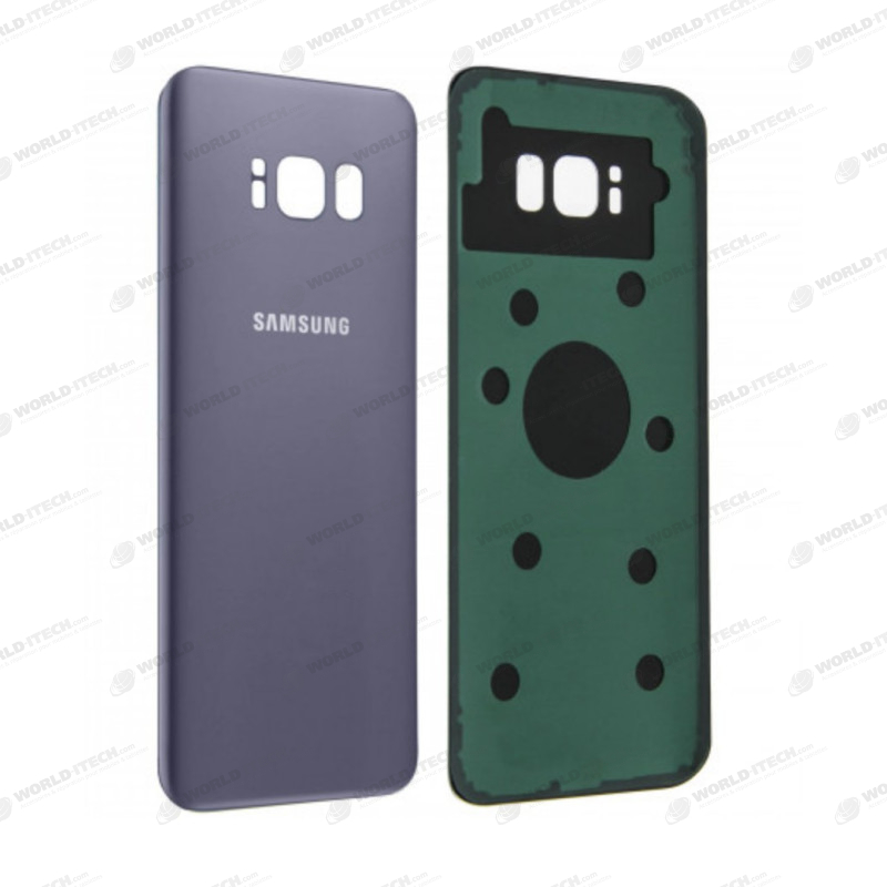 Vitre arrière Violet COMPATIBLE Samsung Galaxy S8 Plus SM-G955F