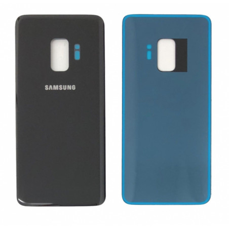 Vitre arrière Noir COMPATIBLE Samsung Galaxy S9 SM-G960F