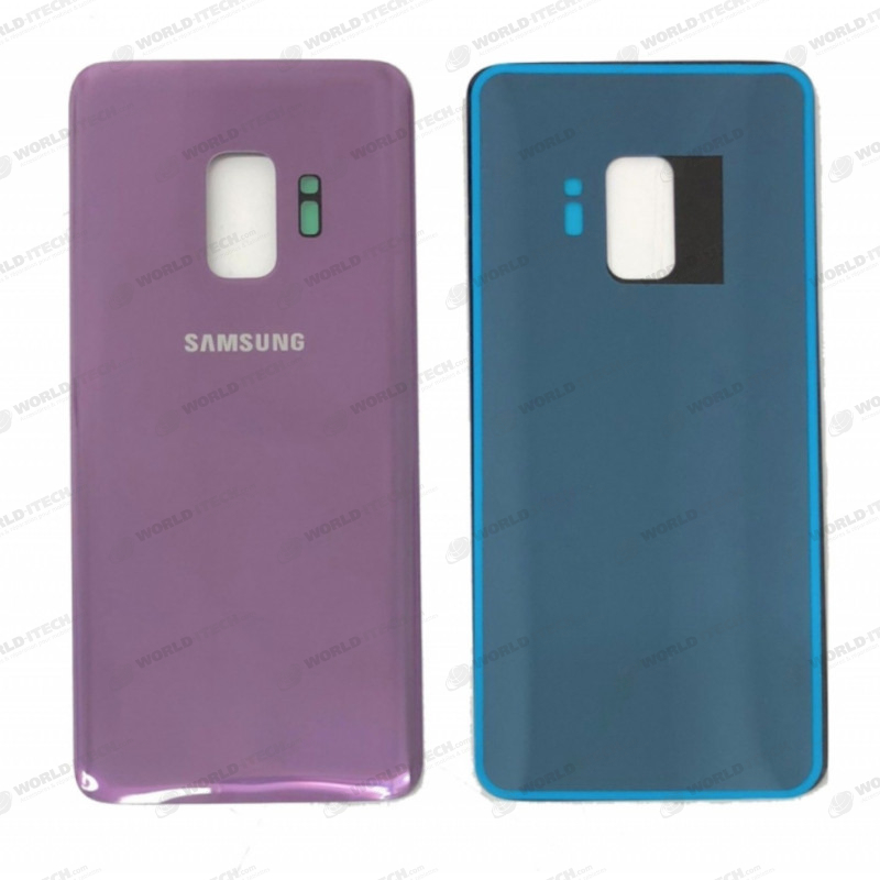 Vitre arrière Violet COMPATIBLE Samsung Galaxy S9 SM-G960F