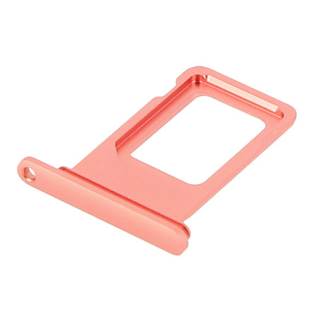 Tiroir Support Rose Corail Carte Nano SIM iPhone XR